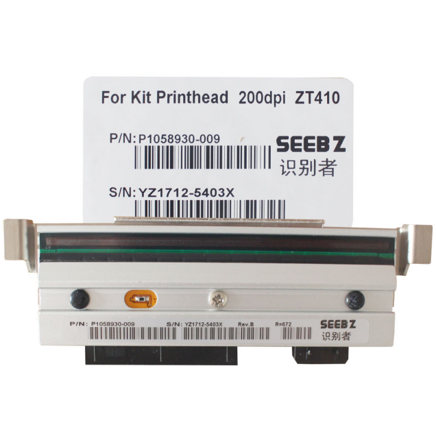 New compatible printhead for (ZB)ZT410 (200dpi) P1058930-009 B - Click Image to Close